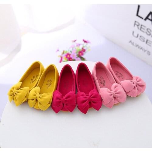 Girls Princess ShoesNew Children Princess Dance Shoes Kids Girl Dress Party Shoes Flats Casual Single First Walkers Soft Slip-on