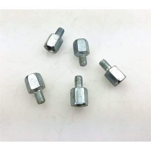 Motorcycle Rearview Mirror Conversion Increase Screws Forward Rotation 10mm 8mm Adapter Screws 10pcs