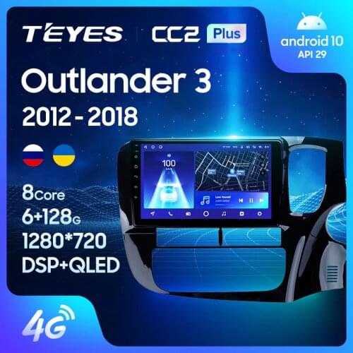 TEYES CC2L CC2 Plus For Mitsubishi Outlander 3 GF0W GG0W 2012 - 2018 Right hand driver Car Radio Multimedia Video Player Navigation GPS Android No 2din 2 din dvd