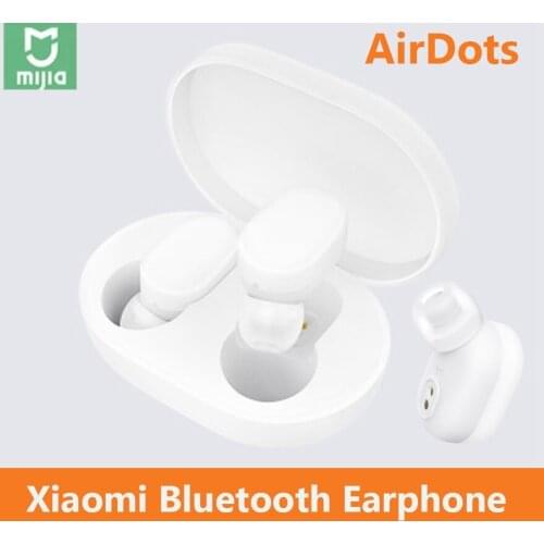 Xiaomi AirDots Bluetooth-compatible Earphones TWS Headset Earbuds Handsfree Smart AI Control Mijia Mi Headphones for Redmi Note