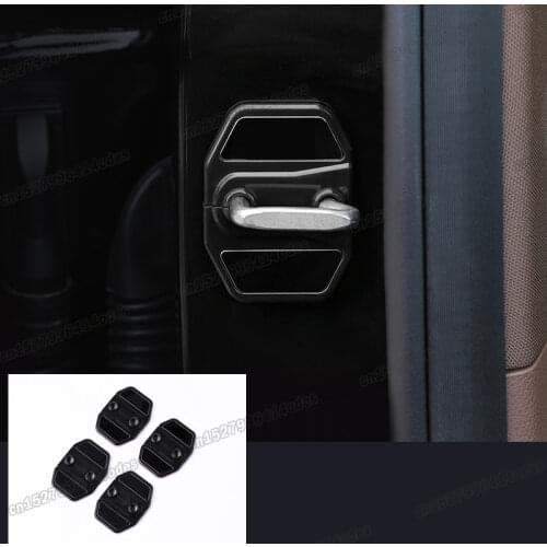 Lsrtw2017 Stainless Steel Car Door Lock Buckle Trims for Chevrolet Malibu 2016 2017 2018 2019 2020 Accessories Auto Styling
