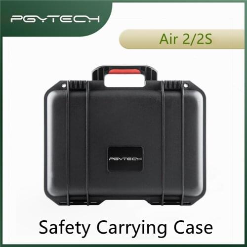 PGYTECH Safety Carrying Case for DJI Mavic Air 2 2S Efficient Storage Compatible with Remote Controller Sturdy and Waterproof