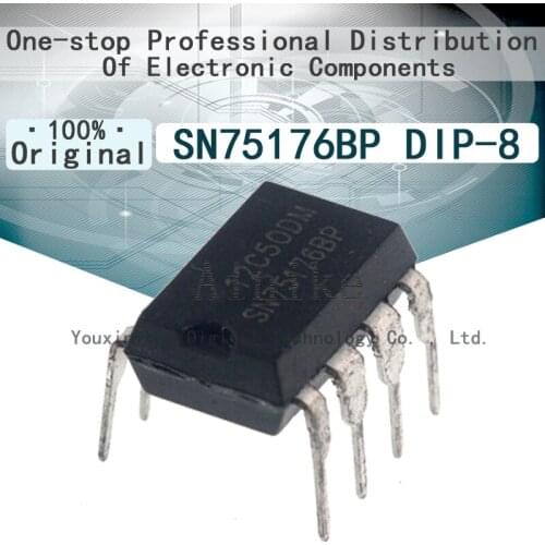 10/Pcs New Original SN75176 SN75176BP DIP-8 Driver receiver IC chip