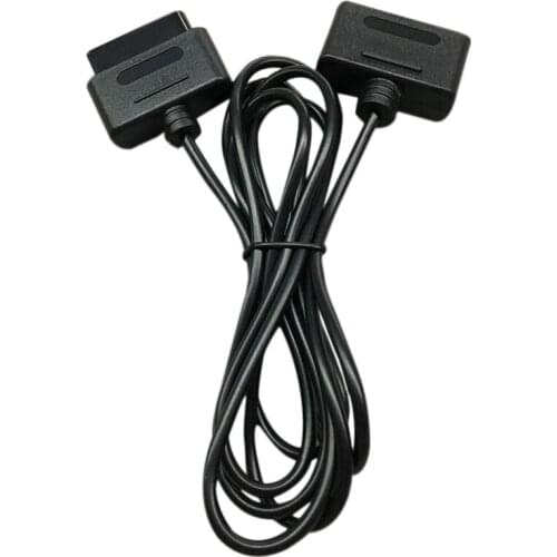 2Pcs)1.8M / 6FT Game Controller Extension Cable for Nintendo SNES SFC, Retro-Duo, FC Twin Controller
