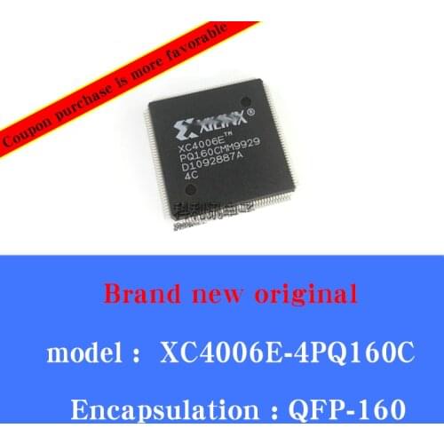 2/PCS LOT Brand new original XC4006E-4PQ160C brand new XILINX field programmable gate array FPGA logic original TQFP160