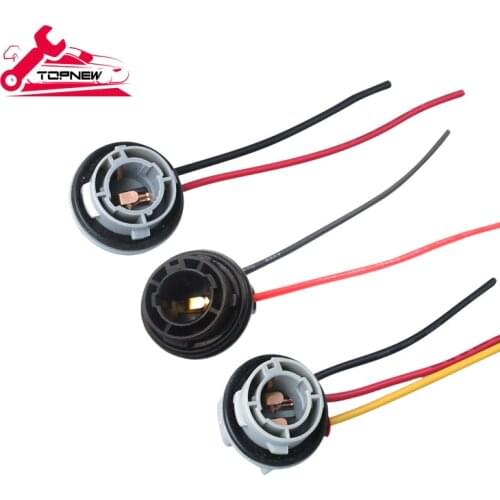 2pcs 1156 1157 Bulb Socket Lamp Holder P21/5W Adapter Base Connector For Brake Light Plastic Car Accessories