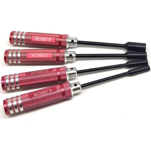 4PCS RC Tools Kits Hex Screwdriver Sleeve For RC Helicopter RC Car Quadcopter Racing Drone Model Repairing