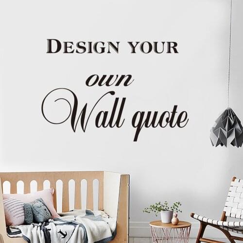 English Creative Wall Stickers Living Room Bedroom Family Showcase Decoration Wall Stickers Wholesale