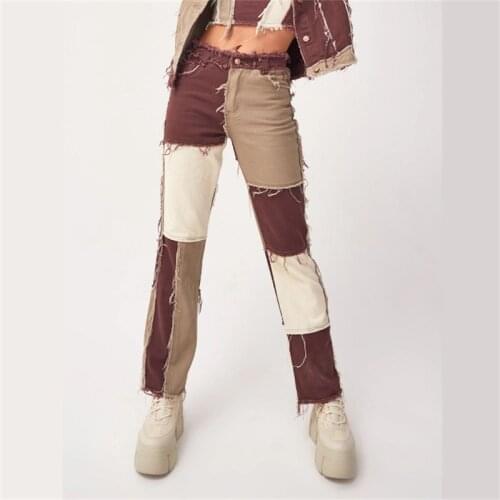 DPDEHAO Women's Loose Jeans