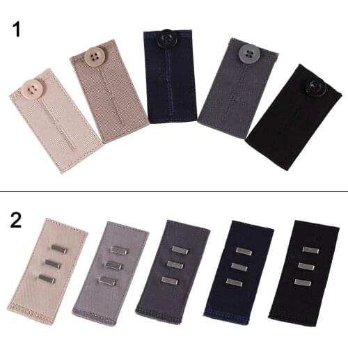 Pants Waist Extender Button for Men Women with Gold Finished Metal Button DIY Waist Adjustment GQ999