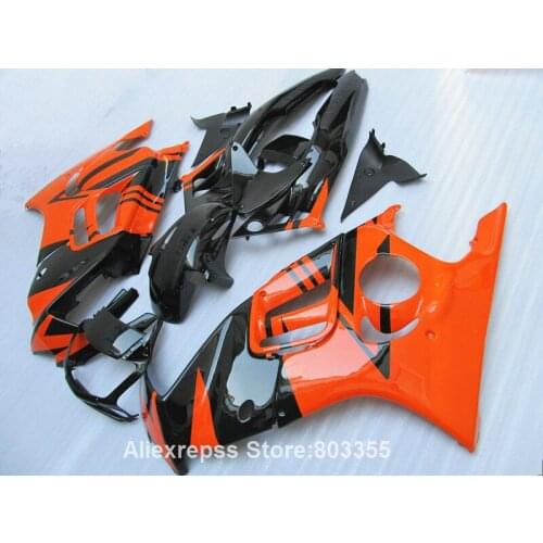 Hot sale Fairings for HONDA CBR600 f3 96 95 cbr 600 ( Orange + black ) fairing kit 1995 1996 xl100