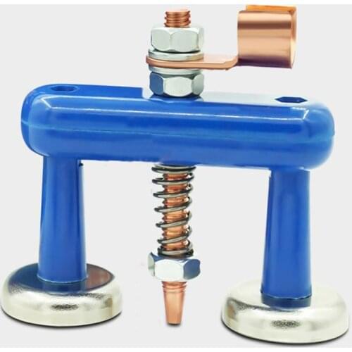Magnetic Welding Support Holder With Copper Tail Welding Magnetic Head Safety Wire Ground Clamp Welding Equipment Solder Tool
