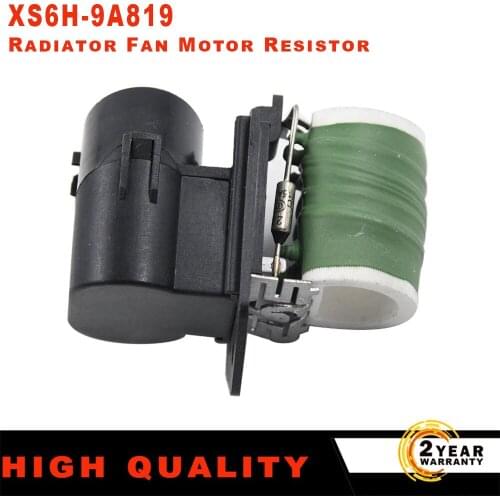Blower Motor Resistor Replacement For Ford Fiesta 03-06 XS6H9A819BB XS6H-9A819-BB 8390134