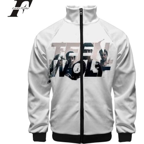 Kpop Teen Wolf 3D Windbreaker men/women HIP HOP baseball jacket bomber jacket Tv Series Slim streetwearTrend Casual clothes