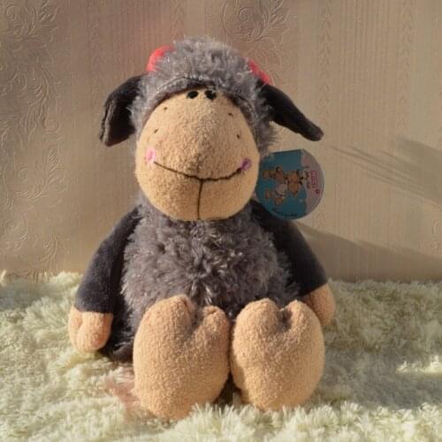 New Arrival 35cm lucy sheep plush toys Foreign trade couple doll for Birthday Day Gift Childrens Day 1pcs