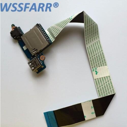 Original For Lenovo Z410 USB AUDIO BOARD SD READER AILZA NS-A182 test good free shipping