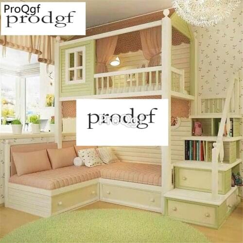 Prodgf 1Pcs A Set Castle Spring Multi Function Children Bedroom Bed