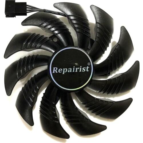 GTX 1070 GPU Cooler T129215SU Graphics Card fan For Gigabyte GeForce GTX1070 GV-N1070WF2OC GV-N1070WF2 WINDFORCE As Replacement