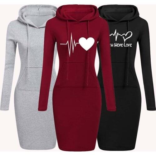 Spring Autumn Women Hoodies Long Sleeve Sweatshirts Dress Patchwork Causal Fashion Female Pullovers Hoodie Tops Woman Clothing