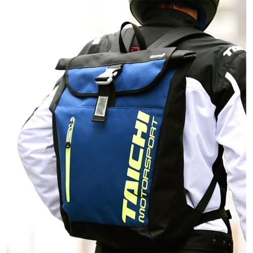 TAICHI RSB271 backpack motocross bag racing bag waterproof locomotive backpack travel backpack knight riding backpack