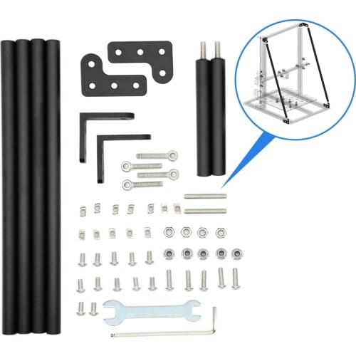 3D Printer Parts Supporting Pull Rod Kit for Creality 3D CR-10/CR-10S/CR-10 S4/CR-10 S5 Alfawise U10/U20 TEVO Tornado Anet E12