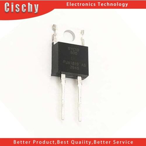 1pcs/lot BYC10-600B BYC10-600 BYC10 TO-220 In Stock
