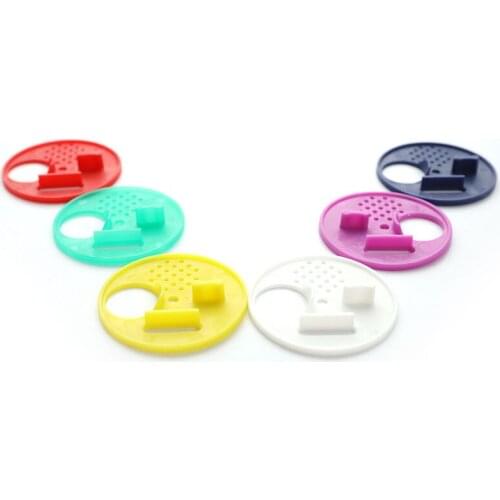 10PCS Beekeeping Plastic Beehive Door Round Single Bee Exit Hive Vent Entrance Ventilation Gate Nest Tools Equipment Supplies