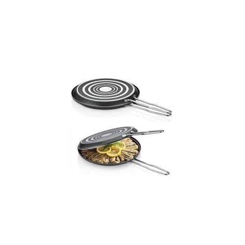 2 pcs PAN-DOUBLE SIDED FISH FRITTERS PAN 32 CM 32 CM. Without shedding two side excellent cooking… Fireproof, Non-Stick, Thick Body