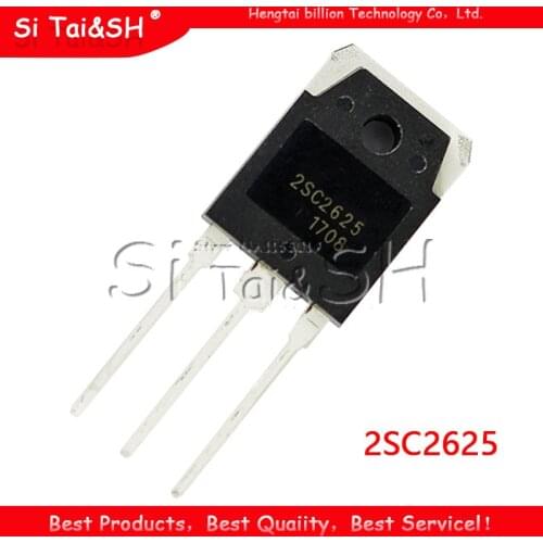 5pcs 2SC2625 TO-3P C2625 TO3P POWER TRANSISTORS(10A,400V,80W) new and original
