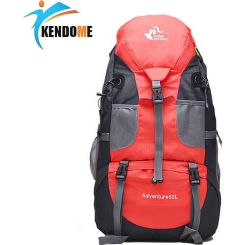 50L Hiking Mountain Backpacks for Trekking Camping Climbing Backpack Outdoor Sports Waterproof Nylon Bag Forest Travel Rucksack