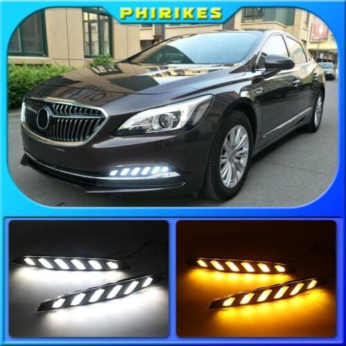 For Buick LaCrosse 2016-2019 Car modification Car accessories LED Daytime Running Light DRL Driving Lamp