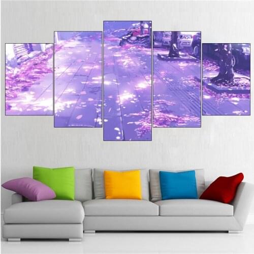 5D Full Drill Diamond Painting Anime icons Diamond Embroidery Street view Cartoon Rhinestone Cross Stitch Diamond Mosaic Sale