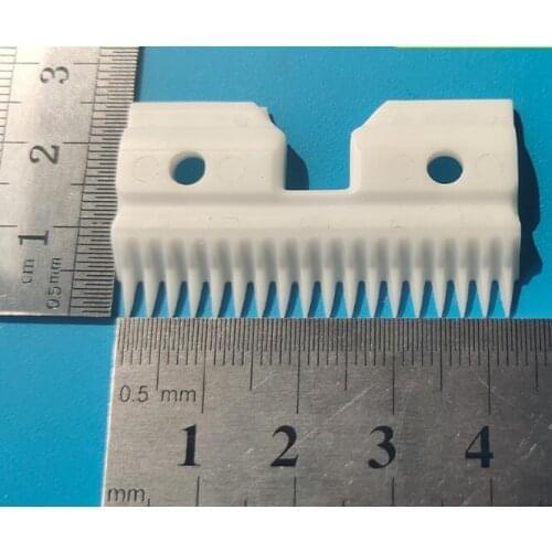 Free shipping 10pcs 18 teeth zirconia ceramic clipper blade for Andis trimmers