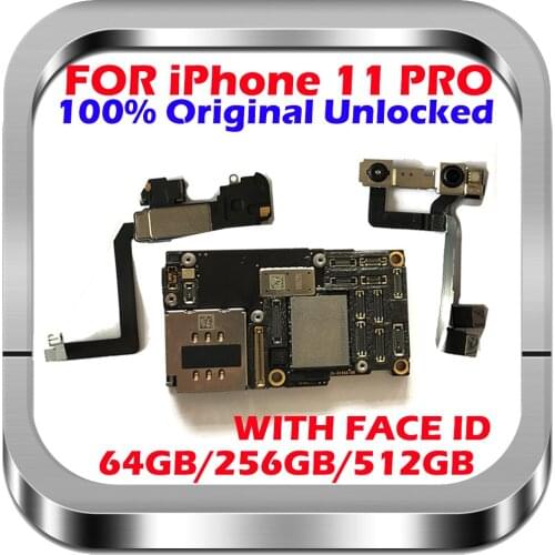 Clean iCloud Unlocked Logic Board For iPhone 11 Pro Motherboard Full Chips Support IOS Update 4G Lte Wcdma Gsm Network