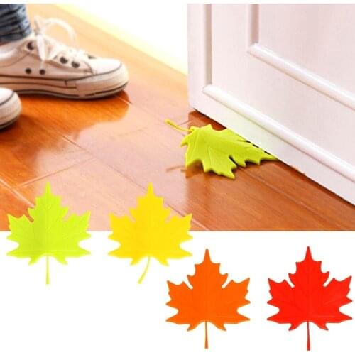 Leaf Look Door Stopper Under Door Holder Apparatus, 2 Pieces, Functional Autumn Design Door Stopper, Premium Quality