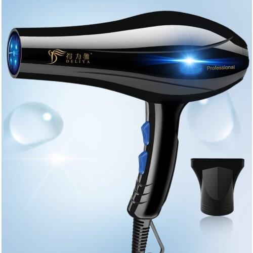 Hair Dryer Household High-power Blow Dryer Professional Salon Hairdressing Blow Canister Hot/Cold Air Styling Tools