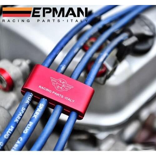 Racing SPW ENGINE SPARK PLUG WIRE SEPARATOR DIVIDER CLAMP FOR CAR ,MOTORCYCLE,ATV EP-DXJ01