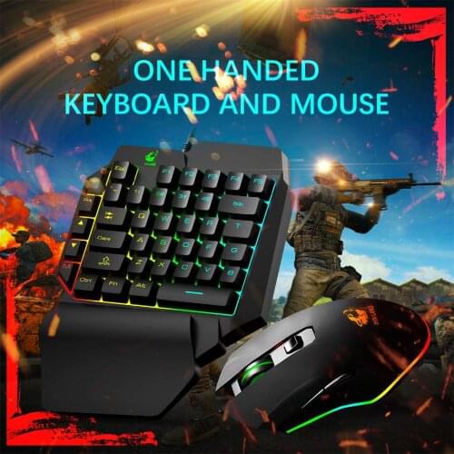 V1 3200DPI USB Connection Pro game mouse keyboard Suitable For Laptop Computers Mini USB Wired Keyboard For Laptop Computers#g3