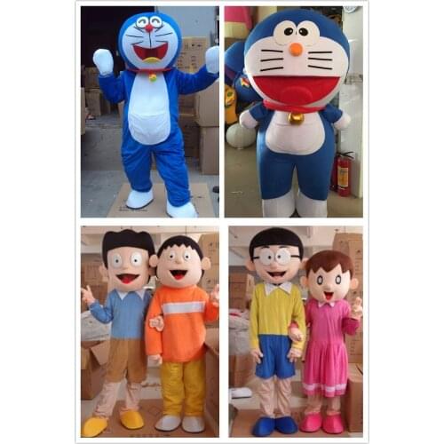 Doraemon Mascot Costume Robot Cat Cute Character for Halloween Christmas Party Anime Shows Amine Fans Collection Fans Gift