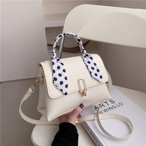 Fashion Simplicity PU Leather Crossbody Bag For Women 2021 new Solid Color Shoulder Messenger Bag Lady Chain Travel Small Handb