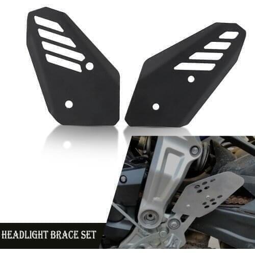 Motorcycle Foot Peg Heel Plates Guard Footrest Protector For YAMAHA MT 07 MT-07 Tracer 2016 2017 2018 2019 2021 TRACER 700 MT07