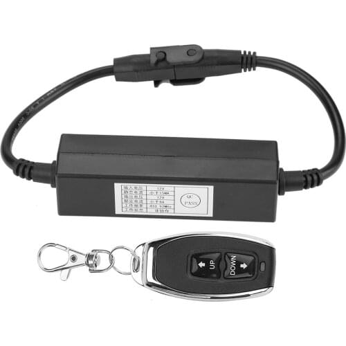 Motor Wireless Remote Control 12V DC Motor Linear Actuator DPDT Switch Forward Reverse for Auto Door Window Lifting Equipment