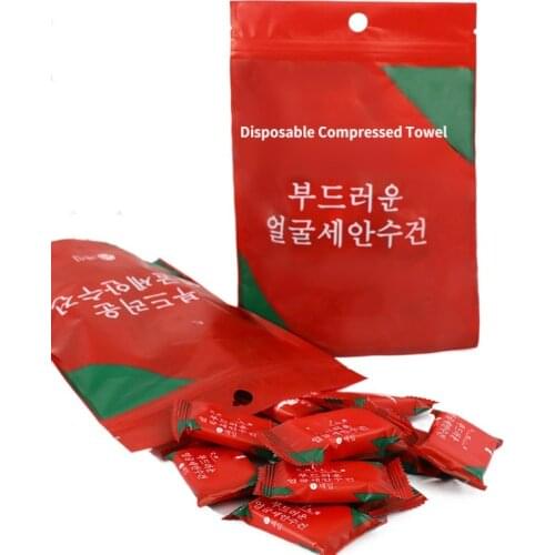 Disposable Travel Towel Compressed Face Towel Compact Tablet Mini Wet Wipes Damp Napkin Gusset Towel Tissue