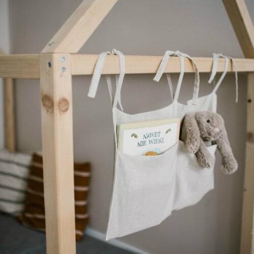 Baby crib linens baby bed Nursery Diaper Organizer Hanging Storage Bag Toys Portable Newborn Bedding Foldable Nappy Container