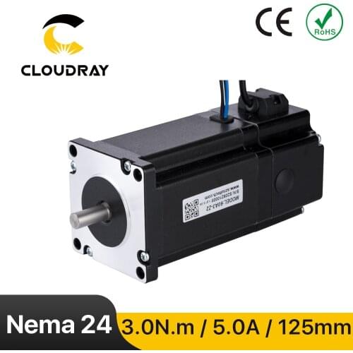 Nema 24 Stepper Motor 60mm 3Nm 4-lead 2 Phase 60 Stepper Motor 2 Phase for CNC Router Engraving milling machine 3D printer