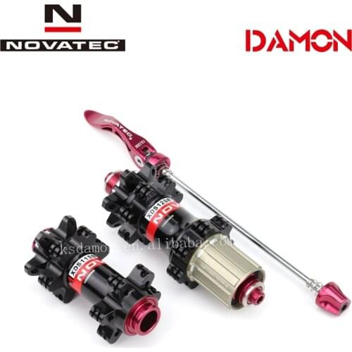 Taiwan XDS11SB XDS12SB Novatec Mtb Disc Brake 28H Thru Axle 15mm Bicycle DH Hubs Straight Pull Mountain Bike Sealed Bearings Hub