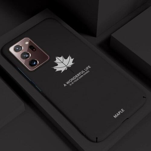 Ultra-thin Colorful Matte Hard PC Phone Case For Samsung Galaxy S20 S10 E 5G S9 S8 Note 20 10 9 8 Plus Luxury Cute Frosted Cover