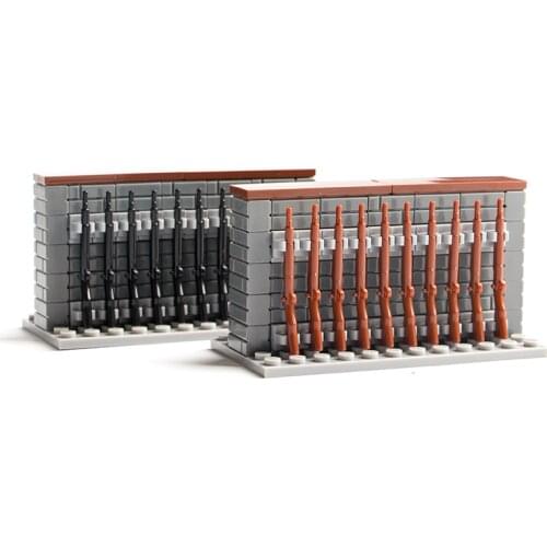 WW2 Military Soldiers Rifle Weapons Building Blocks Army MOC Gun Model Accessories Blocks SWAT Police Figures Parts Blocks Toy