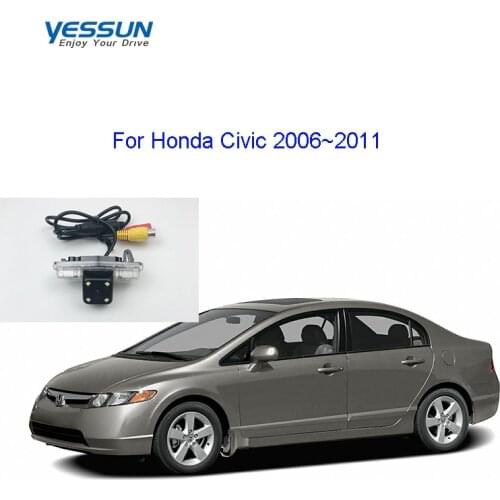 Yessun rear view camera For Honda Civic 2006 2007 2008 2009 2010 2011 HD CCD Night Vision rear camera