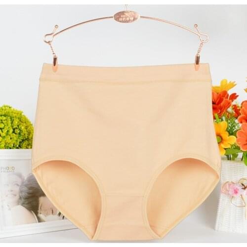 2 pieces/lot Plus Size 7XL/5XL Solid Cotton Women Briefs